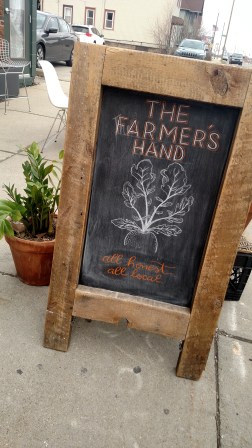 farmers hand