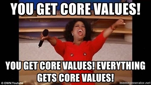 core values meme